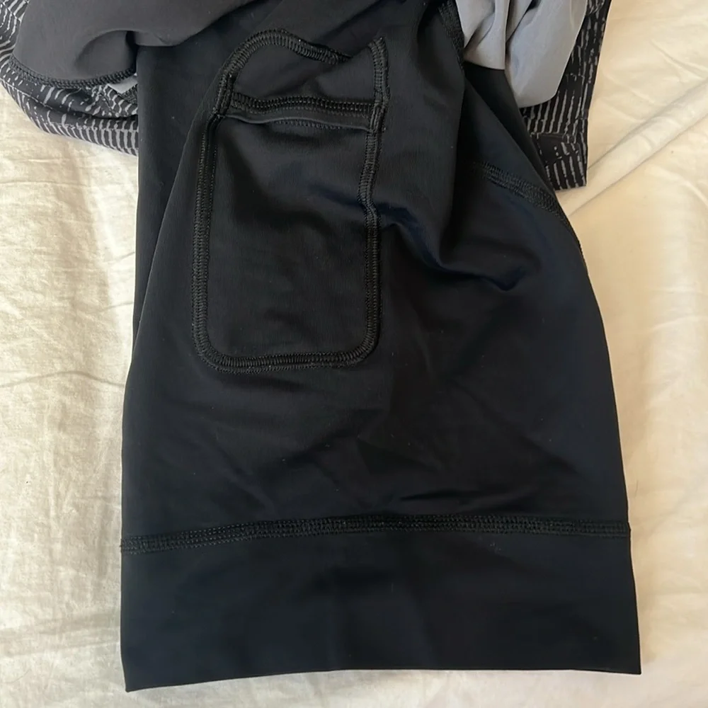Lululemon THE Short 9” Gray/Black Estimated Size Medium